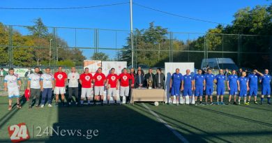 Tbilisidə Azərbaycan Zəfərinin ildönümünə həsr olunan futbol turniri başlayıb