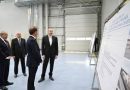 Prezident İlham Əliyev Sumqayıt Kimya Sənaye Parkında bir sıra müəssisələrin açılışını edib