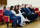 Leyla Əliyeva Bakı Musiqi Akademiyasında tələbə və gənclərin konsertində iştirak edib