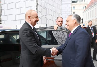 Budapeştdə Azərbaycan Prezidenti İlham Əliyevin Macarıstanın Baş naziri ilə geniş tərkibdə görüşü olub