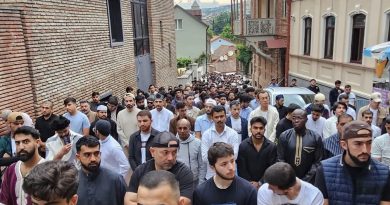 Tbilisidə Qurban Bayramı münasibətilə bayram namazı qılınıb