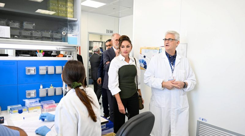 Birinci vitse-prezident Mehriban Əliyeva Avropanın ən böyük pediatrik “Bambino Gesu” xəstəxanasında olub