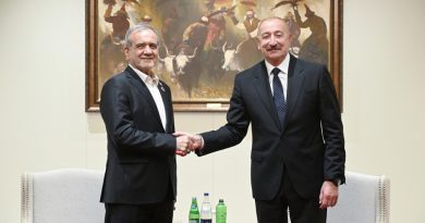 Azərbaycan Respublikasının Prezidenti İlham Əliyevlə İran İslam Respublikasının Prezidenti Məsud Pezeşkian Bişkekdə görüşüblər