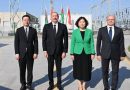 İlham Əliyev “Qobustan” Günəş Elektrik Stansiyasının açılışında iştirak edib