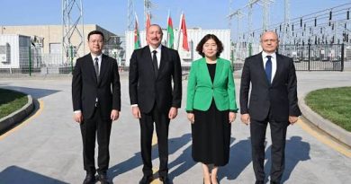 İlham Əliyev “Qobustan” Günəş Elektrik Stansiyasının açılışında iştirak edib